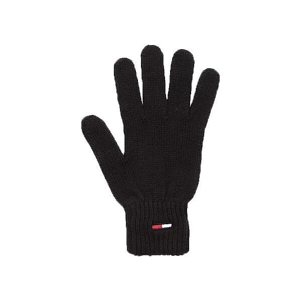 Tommy Hilfiger Tommy Hilfiger TJM FLAG GLOVES Rękawice zimowe męskie, czarny, rozmiar UNI