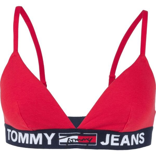 Tommy Hilfiger Tommy Hilfiger TRIANGLE BRALETTE UN Biustonosz damski, czerwony, rozmiar XS