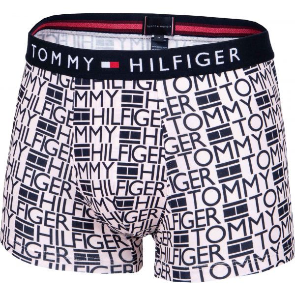 Tommy Hilfiger Tommy Hilfiger TRUNK PRINT Bokserki męskie, biały, rozmiar S