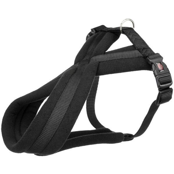 TRIXIE TRIXIE PREMIUM HARNESS S-M Uprząż dla psa, czarny, rozmiar S-M