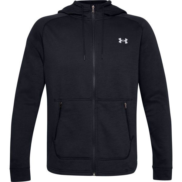 Under Armour Under Armour CHARGED COTTON FLC FZ HD Bluza męska, czarny, rozmiar S