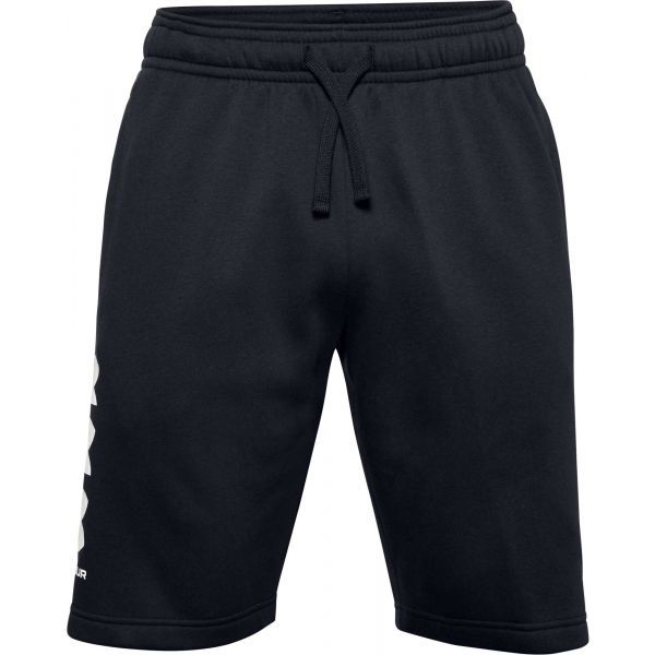 Under Armour Under Armour RIVAL FLC MULTILOGO SHORT Spodenki męskie, czarny, rozmiar S