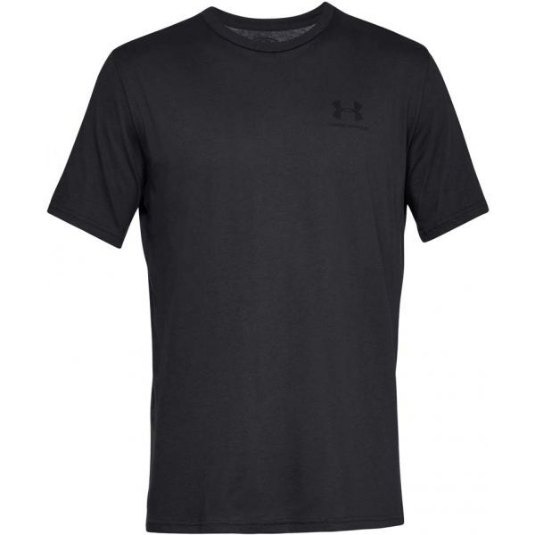 Under Armour Under Armour SPORTSTYLE LEFT CHEST SS Koszulka męska, czarny, rozmiar L