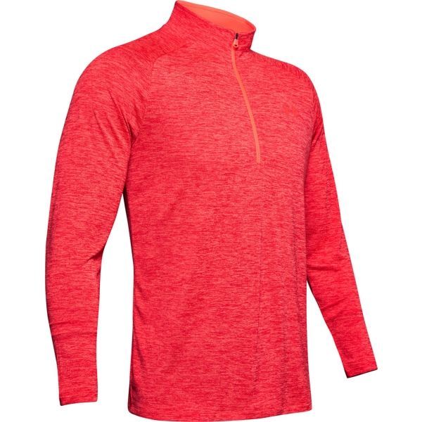 Under Armour Under Armour TECH 2.0 1/2 ZIP Koszulka z długim rękawem męska, czerwony, rozmiar L