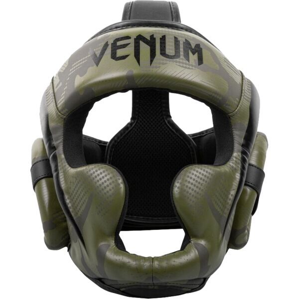 Venum Venum ELITE BOXING HEADGEAR Kask bokserski, khaki, rozmiar OS