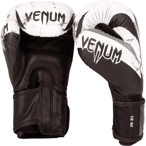 Venum Venum IMPACT BOXING GLOVES Rękawice bokserskie, czarny, rozmiar 16