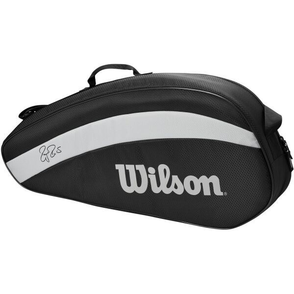 Wilson Wilson FEDERER TEAM 3 Torba tenisowa, czarny, rozmiar os