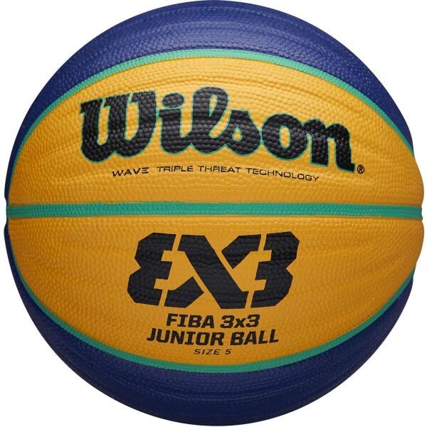 Wilson Wilson FIBA 3X3 JUNIOR Piłka do koszykówki, żółty, rozmiar 5