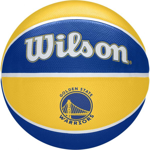 Wilson Wilson NBA TEAM TRIBUTE WARRIORS Piłka do koszykówki, niebieski, rozmiar 7
