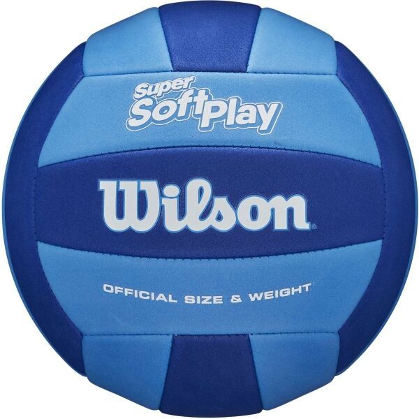 Wilson Wilson SUPER SOFT PLAY Piłka do siatkówki, niebieski, rozmiar 5