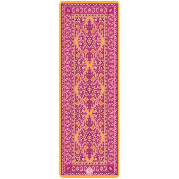 YOGGYS YOGGYS DESIGN YOGA MAT 3.5 MM ARABIAN NIGHTS Mata do jogi, różowy, rozmiar os