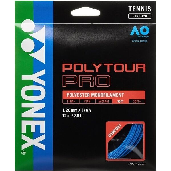 Yonex Yonex POLY TOUR PRO 120 Naciąg tenisowy, niebieski, rozmiar os